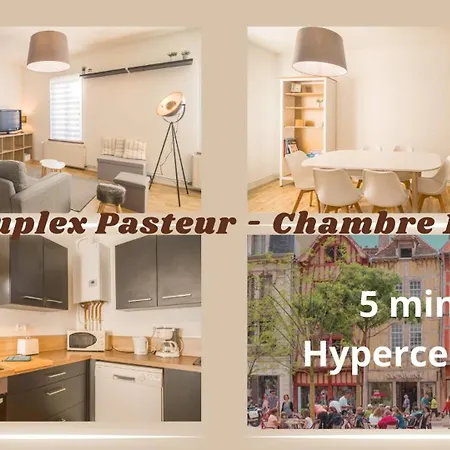 Duplex Pasteur - 1 - Privee Bed & Breakfast Troyes